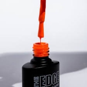 The Edge Gel Polish Orangey Red 8ml